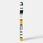 Modern Grid Abstraction – Mondriaan geïnspireerde Case-Mate iPhone Case (Achterkant / Rechts)