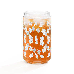Modern grid overlay glas Tech Style Cup