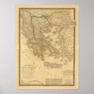 Modern Griekenland Poster