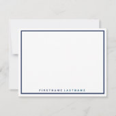 MODERN GRIEKSE SLEUTEL GEPERSONALISEERD BRIEFPAPIE NOTITIEKAARTJE (Voorkant)