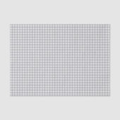 Modern grijs geruit tissuepapier (Voorkant)