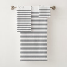 Modern grijs gestreept patroon