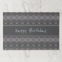 Modern grijs met patroon