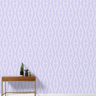 Modern grijs pastel Paarse Behang