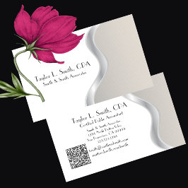 Modern grijs/zand ontwerp minimalistisch visitekaartje