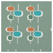 Modern  grijsgroen patroon voor retroliefhebbers