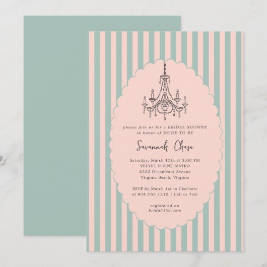 Modern grillig handgetekende Vrijgezellenfeest Kaart (Voorkant / Achterkant)