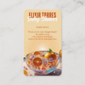 Modern grillig Sinaasappel Citrus Photo Baby showe Informatiekaartje (Voorkant)