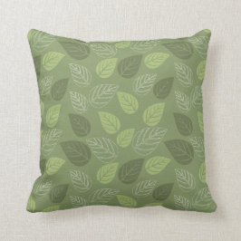 Modern groen blad decoratief Sierkussen