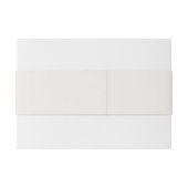 Modern groen eenvoudig uniek grillig huwelijk uitnodigingen wikkel (Achterkant Voorbeeld)