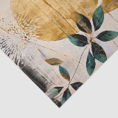 Modern groen en goud tissuepapier (Detail)