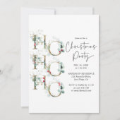 Modern Groen & Goud Kerstfeest Kaart (Voorkant)