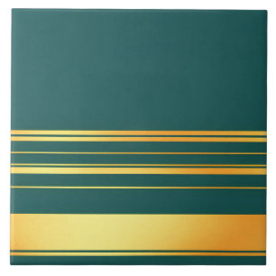 Modern groen goud luxe linnen textuur Collectie Tegeltje