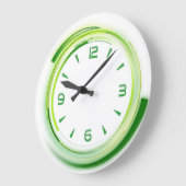 Modern groen grote klok (Hoek)