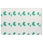 Modern groen hartpatroon stof (Fat Quarter)