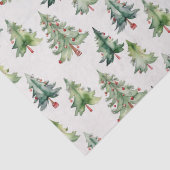 Modern groen kerstbomen tissuepapier (Detail)