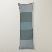 Modern groen kleurenblok lichaamskussen (Achterkant (Verticaal))