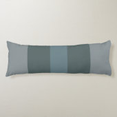 Modern groen kleurenblok lichaamskussen (Voorkant)