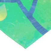 Modern groen landschap tafelkleed (Gekanteld)