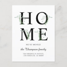 Modern groen Nieuw huis We hebben verhuisd Annou