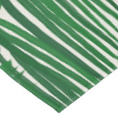 Modern groen palm Leaf Tropical Pattern Tafelkleed (Gekanteld)