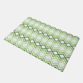 Modern groen patroon deurmat (Schuin)