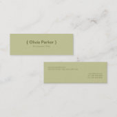 Modern Groen Visitekaartje (Voorkant / Achterkant)