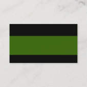 Modern - groen visitekaartje (Achterkant)