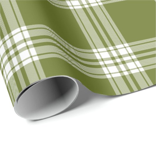 Modern groenboek met speldenverpakkingen cadeaupapier (Rol Hoek)