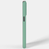 Modern Groene Beste Hond Moeder Foto Case-Mate iPhone Case (Achterkant / Rechts)