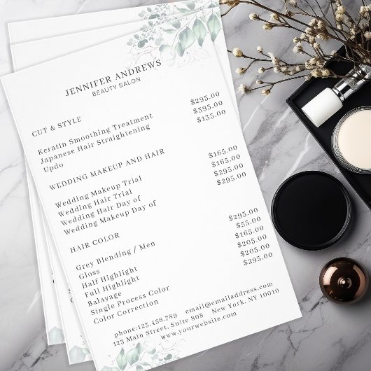 Modern, Groene Flyer