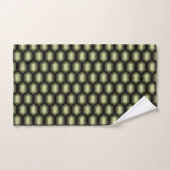 Modern Groene Schildpad Huid Patroon Bad Handdoek (Handdoek)