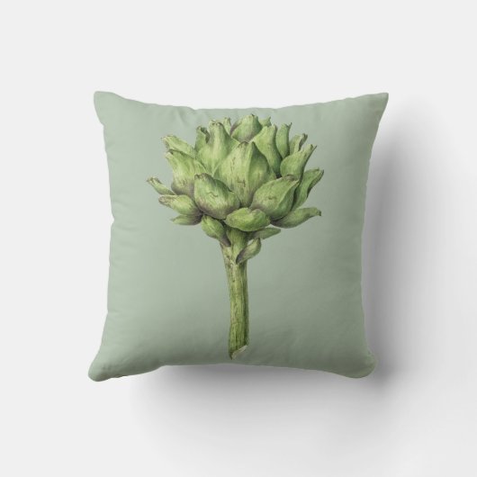 Modern groente artisjok kussen (Achterkant)
