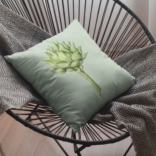 Modern  groente artisjok kussen