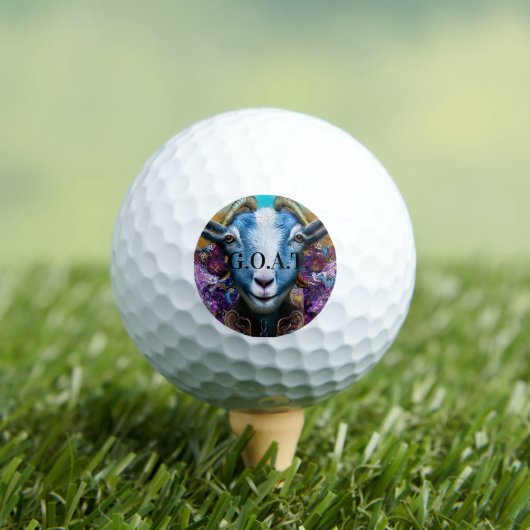 Modern Groest All Time Blue Goat Golfballen (Insitu Shirt)