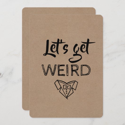 Modern GROOMSMAN / BEST MAN Grappig Voorstel Kaart (Voorkant / Achterkant)