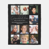 Modern | Grootkinderen | Foto Collage Fleece Blan (Voorkant)