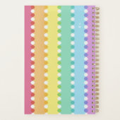Modern Groovy Rainbow LGBTQIA+ Planner (Achterkant)