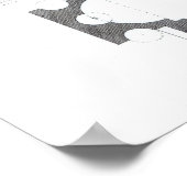 Modern Grotto, van 'Grotesque Architecture of Rur' Poster (Hoek)