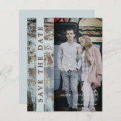 Modern Grunge Background Romantic Engaged Couple (Voorkant / Achterkant)