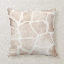 Modern Grunge Giraffe African Pattern Cushion Kussen