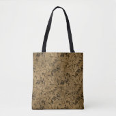 Modern Grunge Leaf Pattern - Canvas tas (Voorkant)