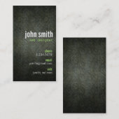 Modern Grunge Visitekaartje (Voorkant / Achterkant)