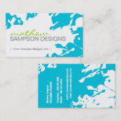 Modern Grunge Visitekaartje (Voorkant / Achterkant)