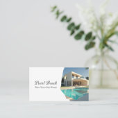 Modern Guest House Vacation Rental Photo Visitekaartje (Staand voorkant)