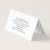 Modern Guest House Vacation Rental Three Photo Visitekaartje (Achterkant)