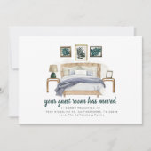 Modern Guest Room We hebben Boho Moving. Aankondiging (Voorkant)