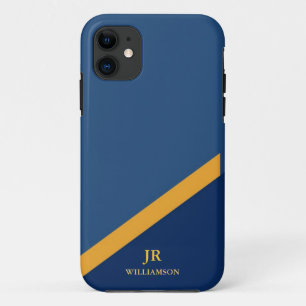 Modern Guy Navy Blue iPhone4 Hoesje-Mate™ Case-Mate iPhone Case