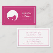 Modern Haarstylist Visitekaartje (Voorkant / Achterkant)