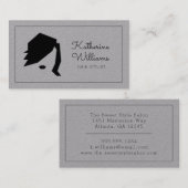 Modern Haarstylist Visitekaartje (Voorkant / Achterkant)